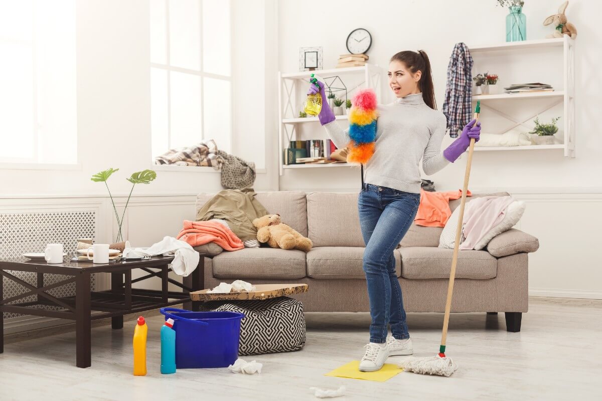 Don't feel like cleaning your home today? It's okay. You're not broken.